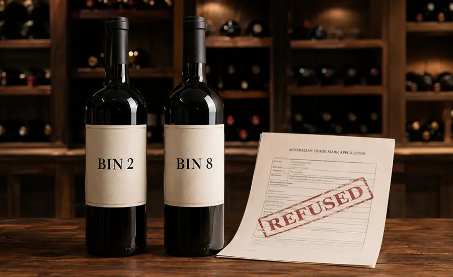 Descriptive Wine Labels Fall Short – BIN 2 and BIN 8 Refused Registration